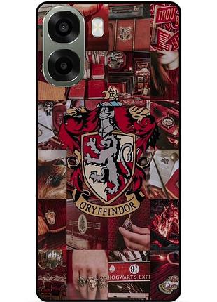 Чохол силіконовий бампер для oppo a6x з малюнком ґрифіндор gryffindor гаррі поттер harry potter