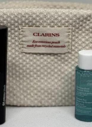Набір clarins з косметичкою