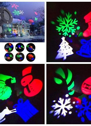 Водостойкий лазерный проектор festival projection lamp cb-0315