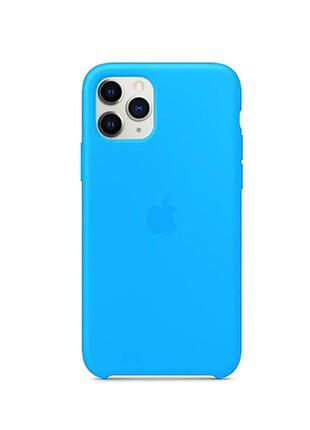 Чехол-накладка s-case для apple iphone 11 pro голубой