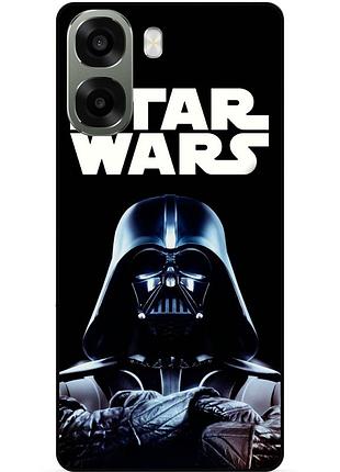 Силіконовий бампер чохол для oppo a6x з малюнком star wars зоряні війни дарт вейдер