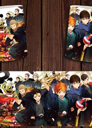 Чашка біла керамічна "волейбол" haikyuu abc