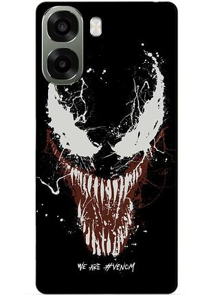 Силіконовий чохол бампер для oppo a6x з малюнком веном venom