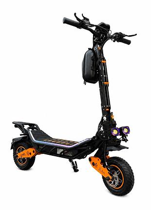 Полноприводный електросамокат cruzzer g-vegan (2500wх2 60v 26ah)
