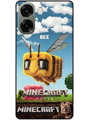 Силіконовий чохол бампер для oppo a6x гра майнкрафт minecraft