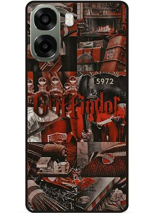 Чохол силіконовий бампер для oppo a6x з малюнком gryffindor ґрифіндор гаррі поттер harry potter
