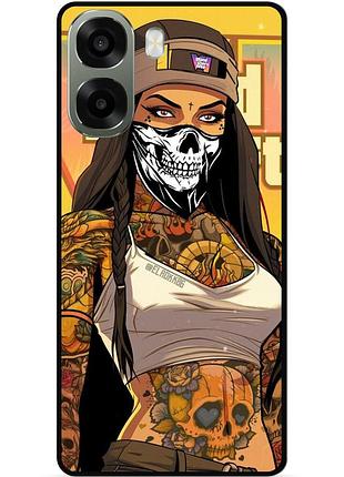 Силіконовий бампер чохол для oppo a6x з малюнком gta гта