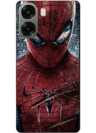 Силіконовий чохол бампер для oppo a6x людина-павук spider man