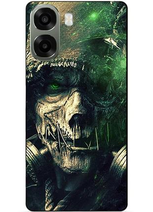 Чехол силиконовый бампер для oppo a6x с рисунком сталкер пугало джо́натан крейн бэтмен