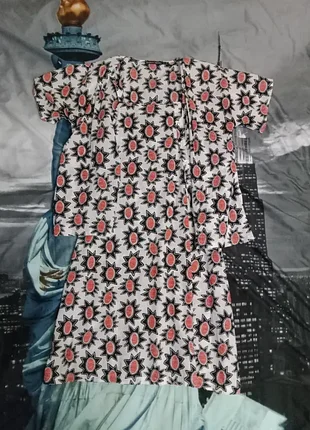 Gudrun sjoden multicolor cotton set. комплект сукня + легка куртка.