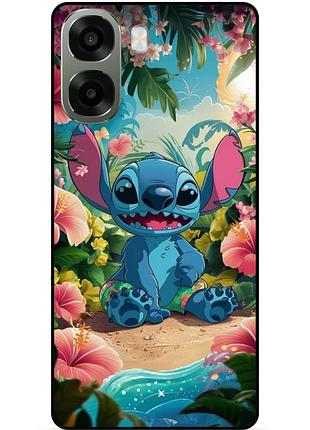 Силіконовий бампер чохол для oppo a6x з малюнком stitch стіч