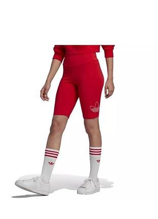 Червоні велосипедки adidas