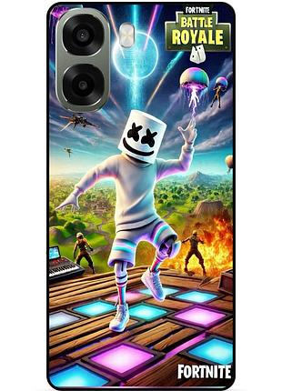 Силіконовий чохол бампер для oppo a6x гра fortnite фортнайт