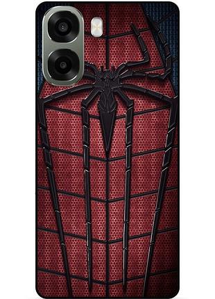 Силіконовий чохол бампер для oppo a6x з картинкою людина-павук spider man