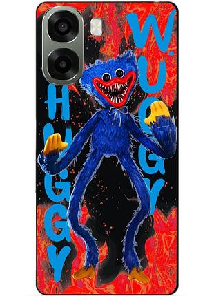 Силіконовий чохол бампер для oppo a6x з малюнком huggy wuggy хаггі вагі
