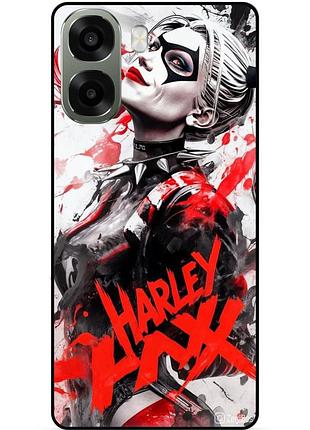 Силіконовий бампер чохол для oppo a6x з малюнком harley quinn харлі квінн joker