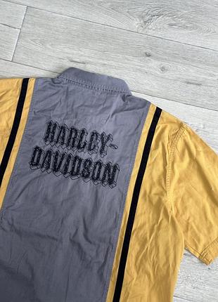 Оригінальна сорочка harley-davidson bowling/mechanic shirt | розмір xl