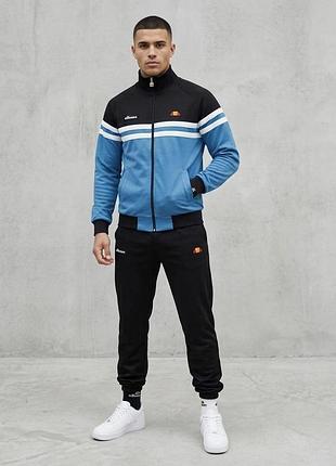 Спортивный мужской костюм ellesse весна осень весенний демисезонный турция. элайс костюм. живое фото xxl