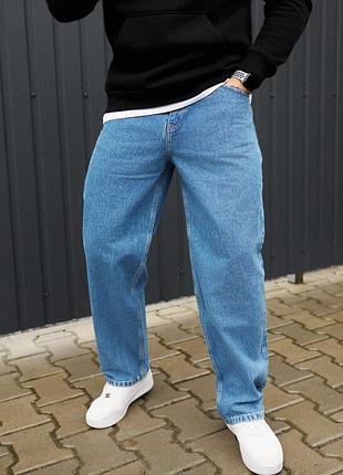 Повседневные мужские джинсы staff 038 loose fit blue