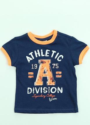 Футболка хлопковая ovs kids для мальчика на рост 62 см