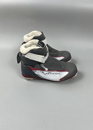 Жіночі лижні ботінки salomon siam 7 pilot cf в гарному стані, оригінал 36-37р