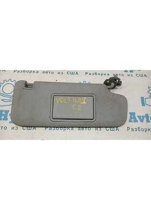 Козырек правый chevrolet volt 16- серый