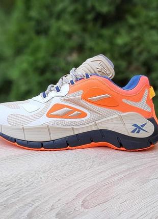 Кроссовки мужские reebok zig kinetica ii concept 1 black стильные, размер 42/26,5см 41