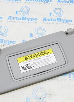 Козырек левый honda crv 07-11 серый