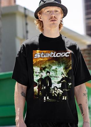 Футболка loys унисекс static x (beneath between beyond) черный s