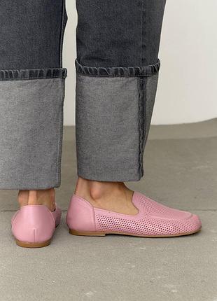Анатомические лоферы barefoot tm️ nikart цвет: нежно-розовый | сакура