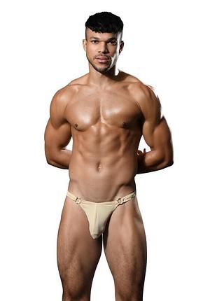 Слипы на кольцах от andrew christian песочные low cut ring