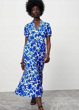 Легкое летнее платье zara