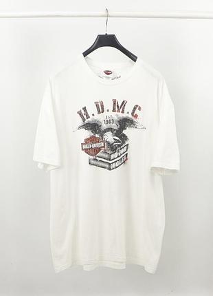 Чоловіча футболка harley davidson white