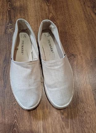 Продам мужские мокасины бренда primark