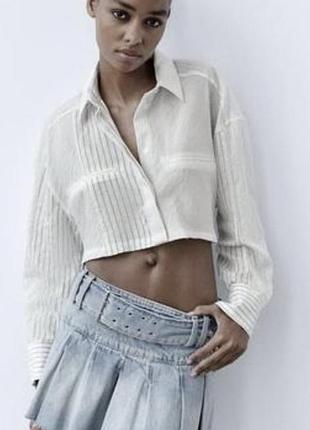 Укорочена сорочка zara