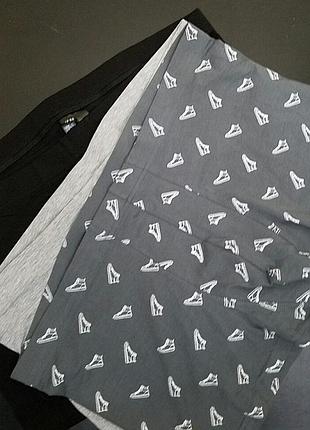 Мужские трусы боксеры р.l 3шт h&m