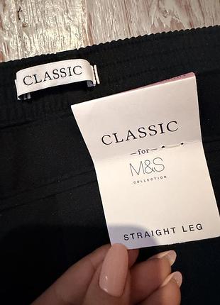 Стильні класичні брюки m&s straight leg великого розміру