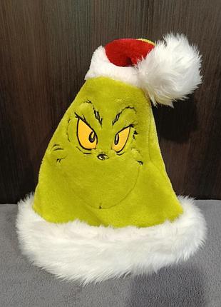 Шапка, гринч похититель рождества, меховая, grinch