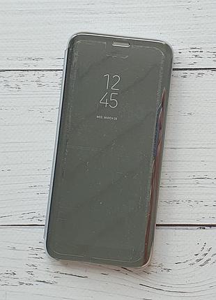 Чохол-книжка для samsung galaxy s8 (g950) пластиковий, сірий