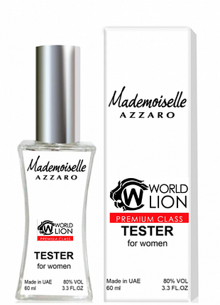 Тестер premium class azzaro mademoiselle женский, 60 мл возможен обмен