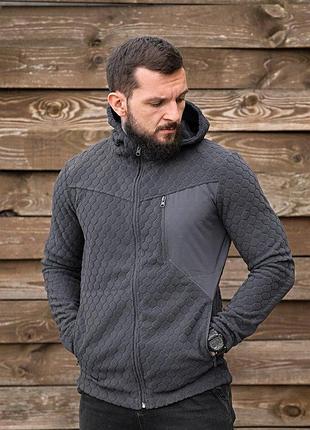 Тактическая флисовка km urban grey пп8056