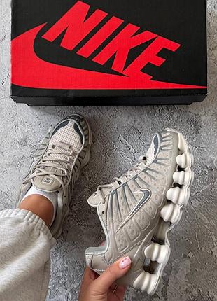 Nike shox tl wolf silver  ✅ 8