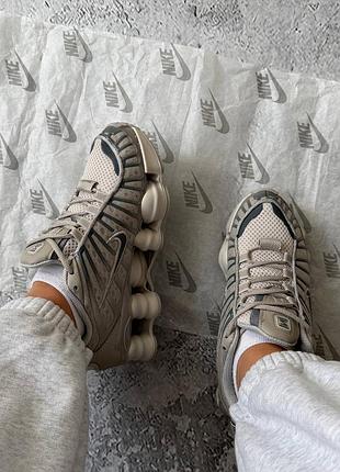 Nike shox tl wolf silver  ✅ 10