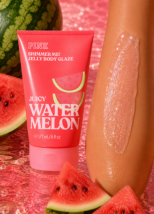 ✨ victoria’s secret pink shimmer me jelly body glaze juicy watermelon - мерцающий гель-желе для тела ✨