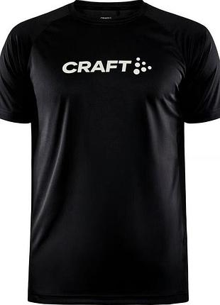 Футболка чоловіча craft core unify logo tee man black розмір xl
