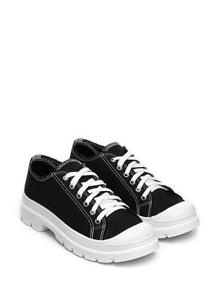 Кеды unisex ostin чёрные 41