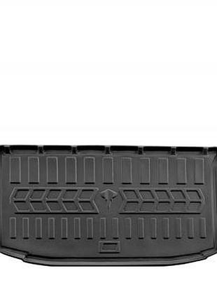 Килимок у багажник fiat panda 2 169 2003-2012 з бортиком, stingray 6006071