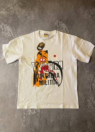 Футболка bape x burberry