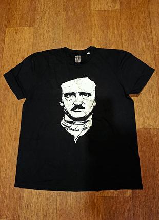 Футболка , писатель эдгар аллан по, отправь меня в ад, send me to hell, stanley / stella