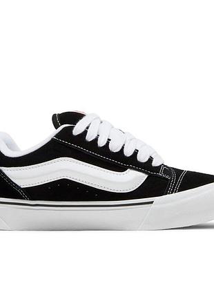 Кеди vans knu skool black/white 44